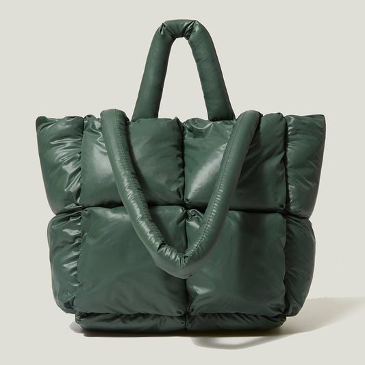 Large Fashionable Padded Tote Handbags
